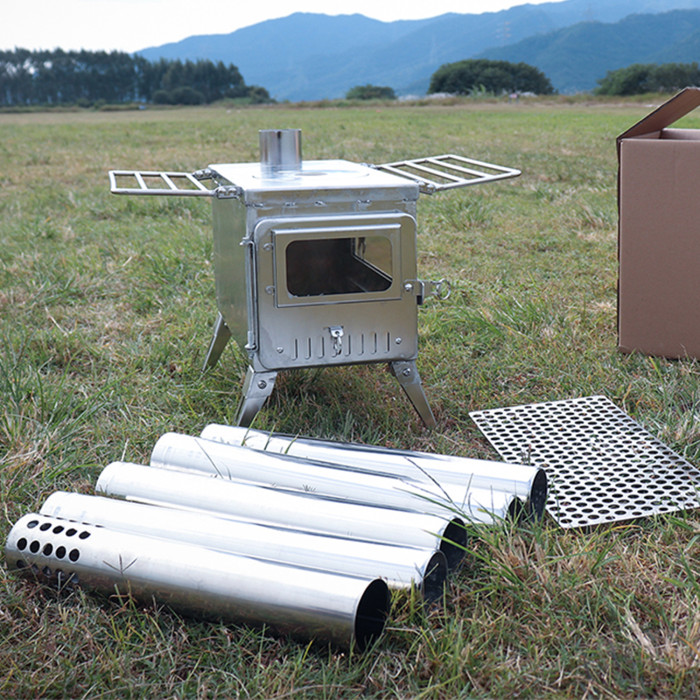 Hot Tent Stove For Camping Bushcraft Cooking Heating in Cold Weather -  www.hottenttribe.com