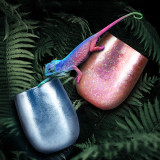 Titanium Cup Colorful Wine Glass For Camping Meals