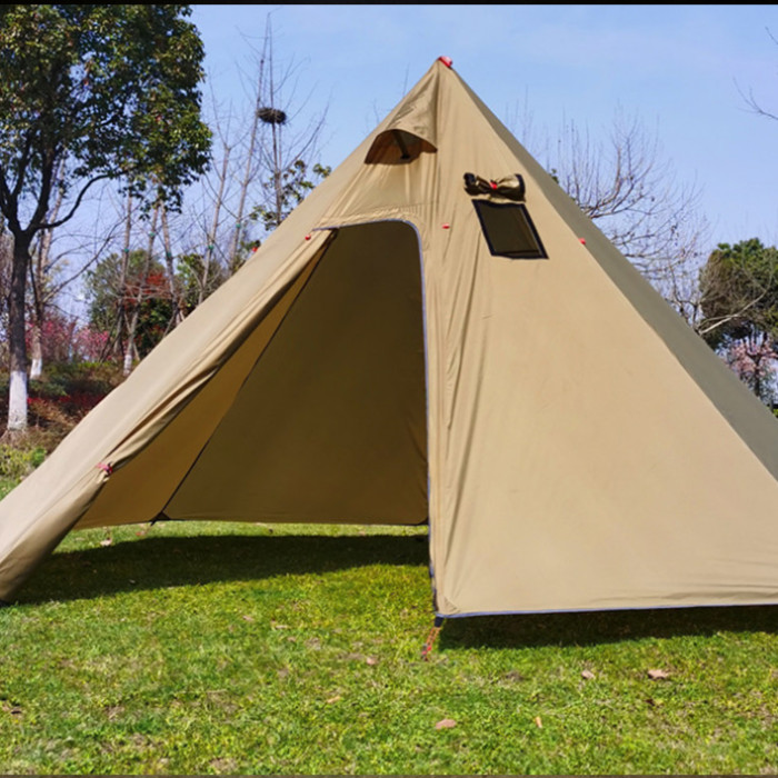 Tipi Tent With Stove Jack For Lightweight Hot Tenting - www.hottenttribe.com