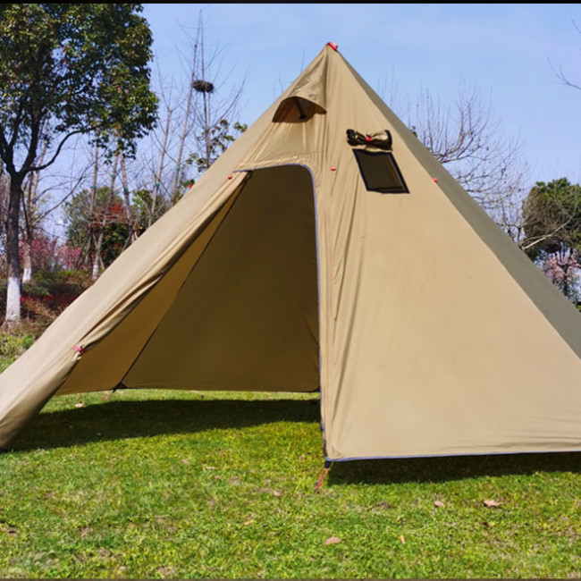 Tipi Tent With Stove Jack For Lightweight Hot Tenting