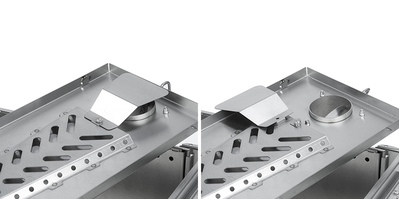 Detachable Baffles to Boost Burning Efficiency