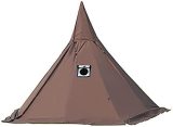WINTENT 4 Season Waterproof Teepee Tent with Stove Jack for Camping Hiking, Height 7.8FT/240CM