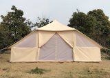 Dream House Large Spacious Outdoor Waterproof Cotton Canvas 4 Season Camping Tent for 10 Persons