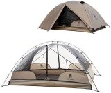 OneTigris COSMITTO 2 Person Backpacking Tent - Free Standing Lightweight Waterproof 3 Season Camping Tent for Outdoor Hiking Mountaineering