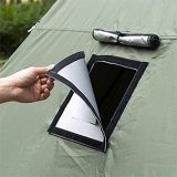 SoloWilder DIY Hot Tent Stove Jack with Rain Flap 9.4  x 9.4