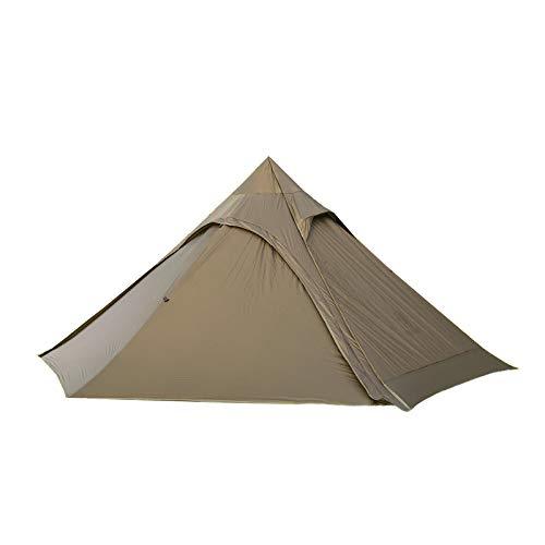 OneTigris TIPINOVA Backpacking Tent for Camping Hiking Trekking 1-2 Person, 2.6lb Backpacking Teepee Tent, No Pole Included