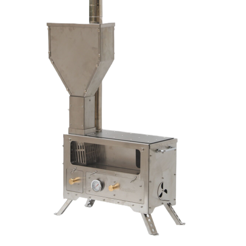 KeeStar Camping Pellet Stove | Portable Pellet Stove With Oven | KeeBon New Arrival 2024