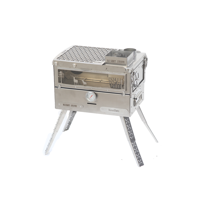 KeeMoon Camping Pellet Stove | Tent Pellet Stove with Oven | KeeBon New Arrival 2024