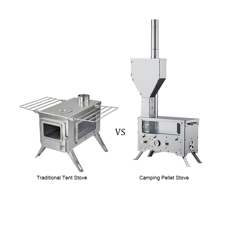 Mini Pellet Stoves vs. Traditional Camping Stove Which is the Better Heating Option? www