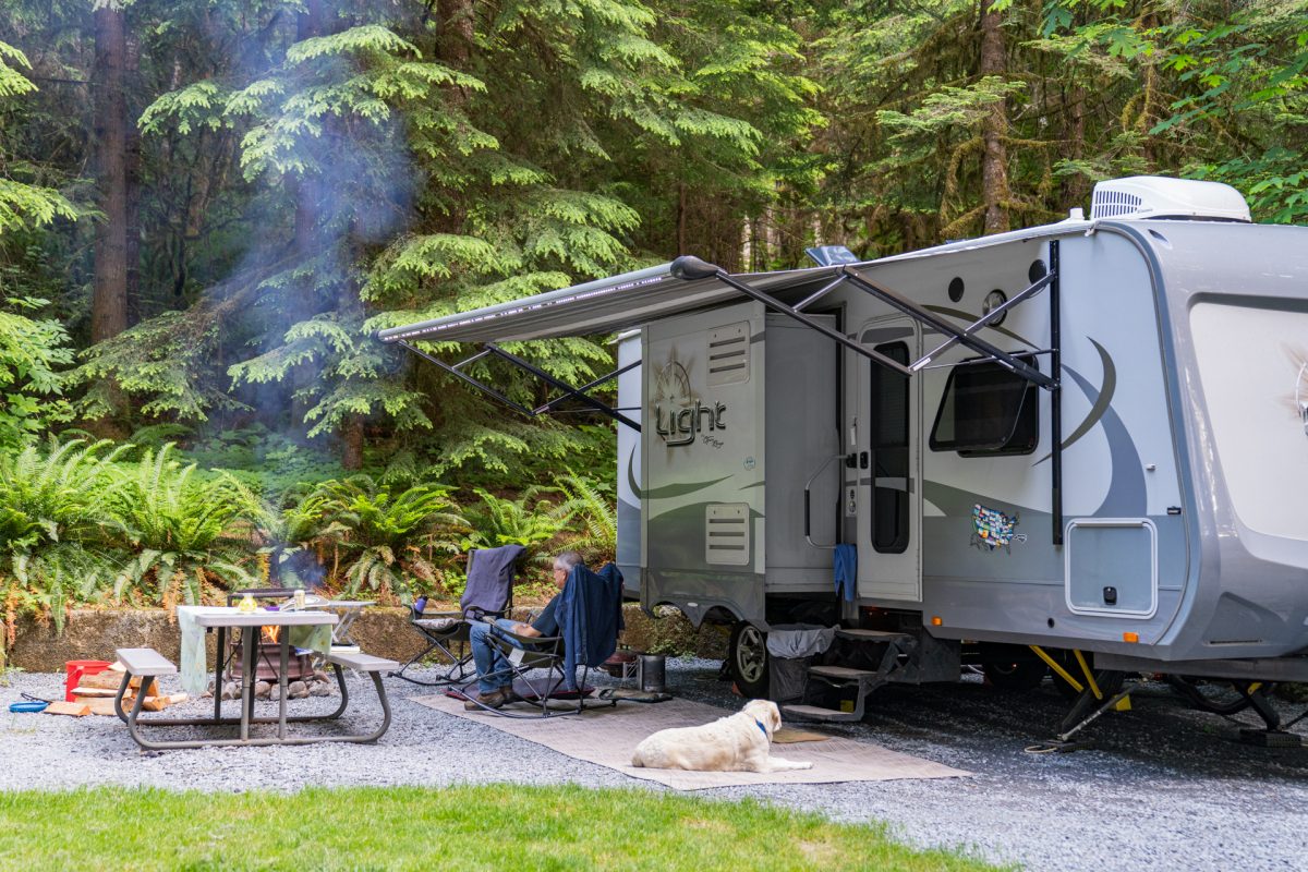 RV for camping