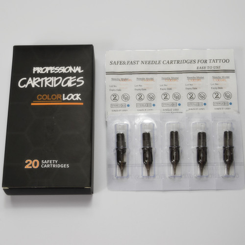 20PCS/Box 0.30/0.35MM Premium Gray Tattoo Needle Cartridges