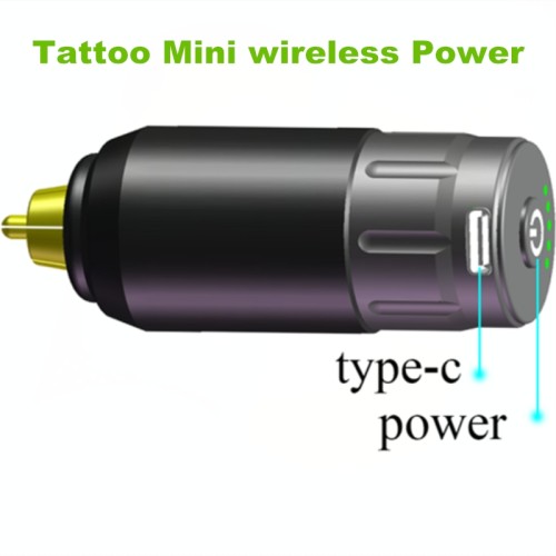New Rechargeable Wireless Rocket Tattoo Battery Power RCA Connector For Tattoo Machine Pen Supply