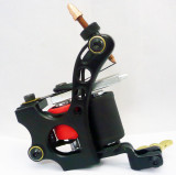 One Aluminum Alloy 10 Wrap Coils Tattoo Machine Gun For Kit Power Set Tattoo Tools Supply