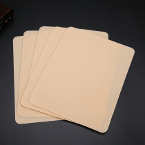 5PCS Blank Plain Tattoo Practice Skin Sheet For Tattoo Needle Machine Supply Kit 20 x 15cm - pmu microblading