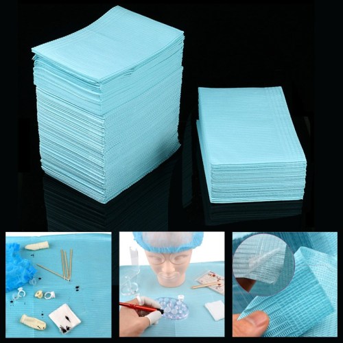 125PCS 45*33cm Disposable Waterproof Water Tattoo Tablecloth Mat For Eyeybrow Tattoo Accessories Medcial Supply