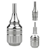 One 28mm/32mm Adjustable Stainless Steel Tattoo Cartridge Grip For Machine Needles Supply