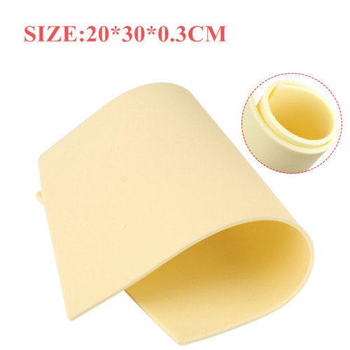 One Professional Silicone Blank Double Sides 20*30*0.3CM Tattoo Practice Skins For Makeup Eyebrow Tattoo Accessories Supply