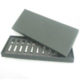 Lot Of 11PCS Normal Stainless Steel Tips Set With Gift Box Supply