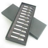 Lot Of 11PCS Normal Stainless Steel Tips Set With Gift Box Supply