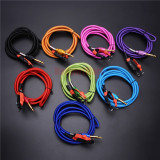 Hot Best Quality 1.8M Silicone Tattoo Machine Clip Cord For Tattoo Makeup Machine Power Cord Supply