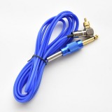 One Hot Latest Best Quality YRYTAT 1.8M Silicone RCA Tattoo Machine Power Clip Cord Supply