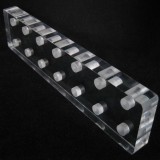 One Acrylic Tattoo Grip Tip Tube Holder Stand Supply