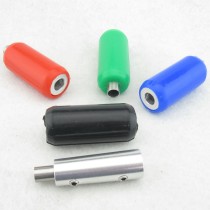 One 22mm/25mm Silicone Rubber Tattoo Machine Grip Covers With Core Pipe For Permanent Tattoo Machine Tool Handles Supply