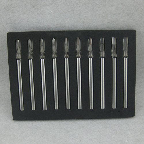 10PCS 105mm Extra Long Stainless Steel Tattoo Tips Set Kit Supply