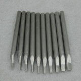 10PCS 105mm Extra Long Stainless Steel Tattoo Tips Set Kit Supply