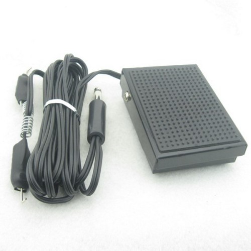 One Small Square Tattoo Foot Pedal & Clip Cord Combo For Permanent Tattoo Power Accessories Supply