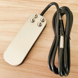 1PC New Arrival Stainless Steel Mini Flat Tattoo Foot Switch Pedal For Permanent Tattoo Power Accessories Supply