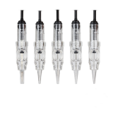 20PCS Disposable Eyebrow Tattoo Pen Sterilized Microblading Permanent Makeup Cartridge Needles Equipment Supply