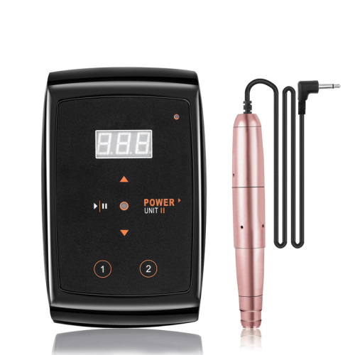 One Excellent Permanent Makeup Swiss Motor Machine Pen With Power For Eyebrow Makeup Kits Set Supply