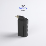 One Mini Wireless 1500mah RCA/DC 5.5 Battery For Motor Rotary Tattoo Machine Pen Power Supply