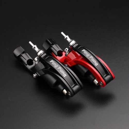 One Adjustable Shader And Liner Rotary Motor Tattoo Machine With Free RCA Cord For Permanent Tattoo Needles Kit Set Supply