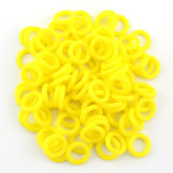 200PCS Silicone Tattoo O-rings For Permanent Makeup Coils Tattoo Machine Gun Springs Spare Parts Accessories Supply