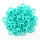 200PCS Silicone Tattoo O-rings For Permanent Makeup Coils Tattoo Machine Gun Springs Spare Parts Accessories Supply