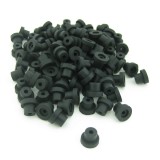 100 × Silicone Half Grommets (Top Hats) For Tattoo Machine Needles Parts Supply