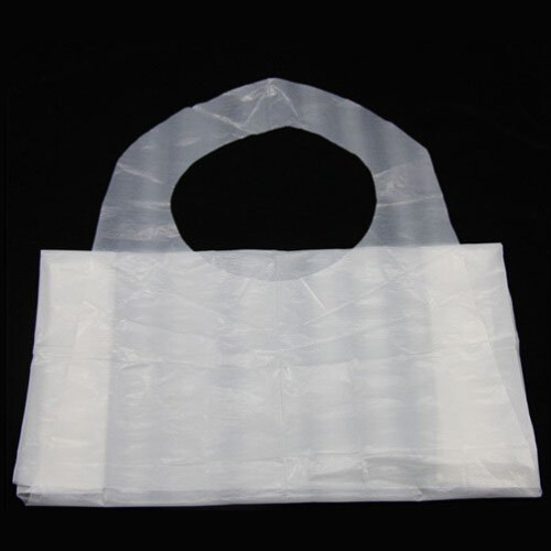 100PCS Disposable Poly Tattoo Apron For Permanent Makeup Machine Gun Kit Set Cleaning Supply