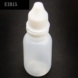 10PCS 15ml Empty Plastic Tattoo Ink Pigment Clear Bottles With Twist Cap Supply