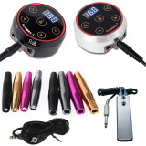 Permanent Makeup Rotary Tattoo Machine Pen With Pro Mini AURORA-2 LED Touch Pad Tattoo Power Supply