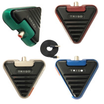 New Triangle Alloy Tattoo Foot Pedal Switch With RCA Clip Cord Premium Tattoo Foot Switch For Tattoo Power Accessories Supply
