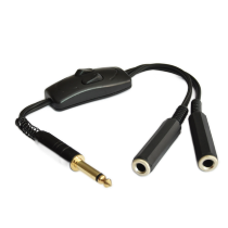 Black Tattoo Dual Interface Adapter Conversion Cable For Tattoo RCA Clip Cord Power Accessories Supply