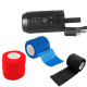 One Wireless Battery Tattoo Grip With 3PCS Bandage Tattoo Sport Wrap Tapes Supply