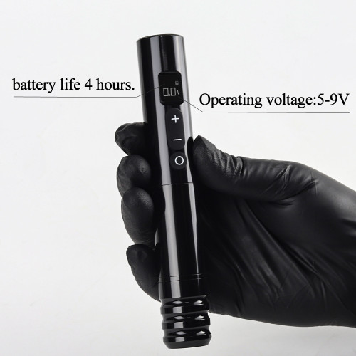 Semi-Permanent Eyeliner Lips Permanent Makeup Device Wireless Rotary Tattoo Pen Machine - Dragiss Ⅲ