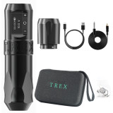 T-Rex Wireless Tattoo Machine 1800mAh Battery Pen With LCD Digital Display