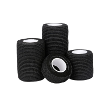 24 Rolls Self Adhesive Bandage Elastic First Aid Tape For Sports Recovery Pet Finger Wrist Tattoo Wrap Supply 2.5/5cm x 4.5m