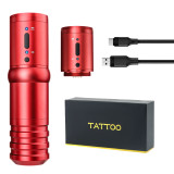 Wireless Tattoo Machine Pen With Coreless Motor Digital LED Display