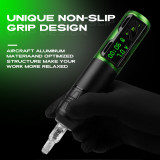 1800mAh Lithium Battery Coreless Motor Tattoo Machine Pen With LED Display