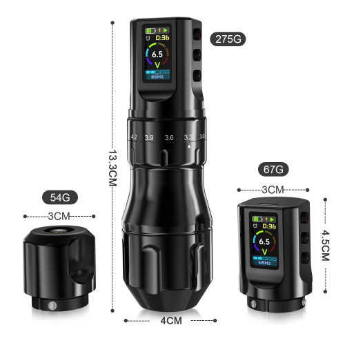 Stroke Adjustable Wireless Tattoo Machine Pen